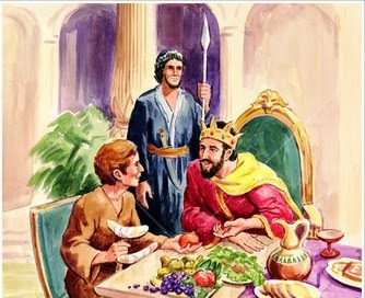 Resultado de imagen de mefi boset fue llamado a la casa del rey